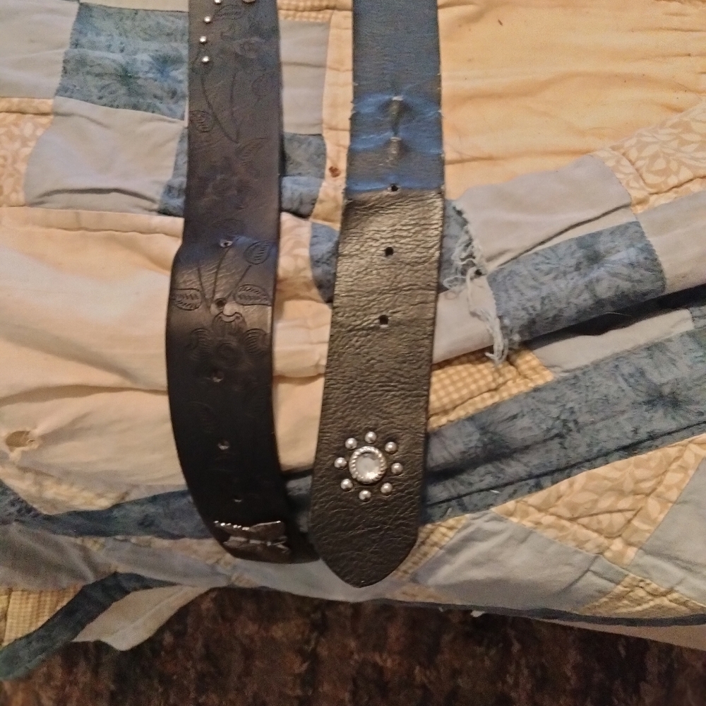 A pair of Leather Belts